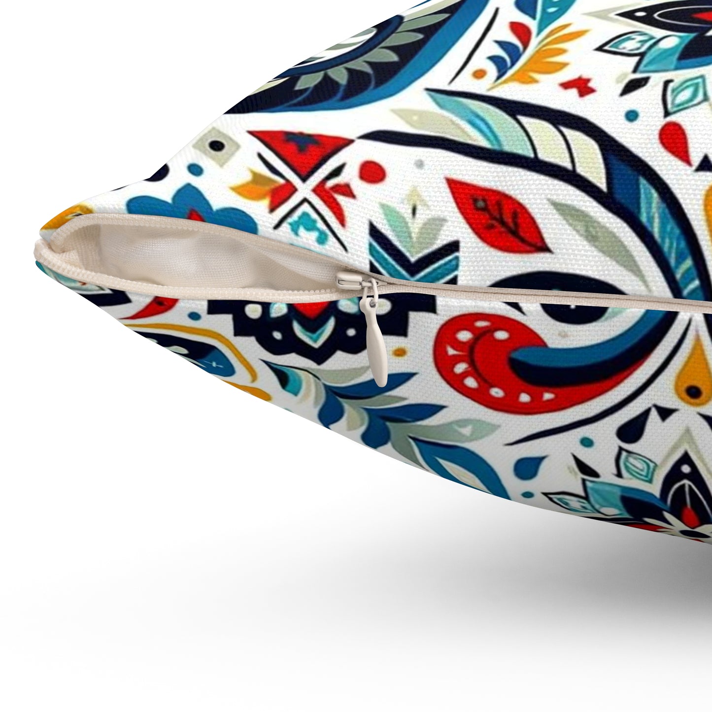Spun Polyester Square Pillow