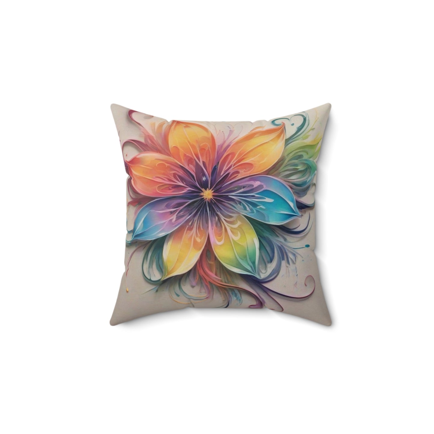 Spun Polyester Square Pillow