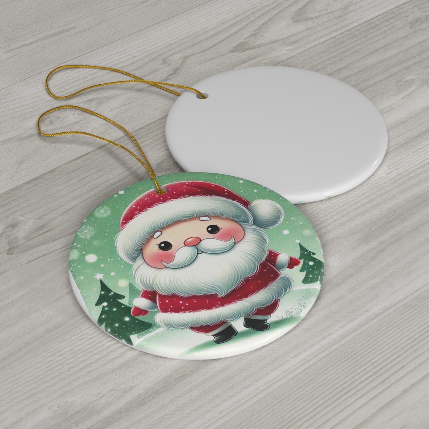 Ceramic Ornament, 4 Shapes