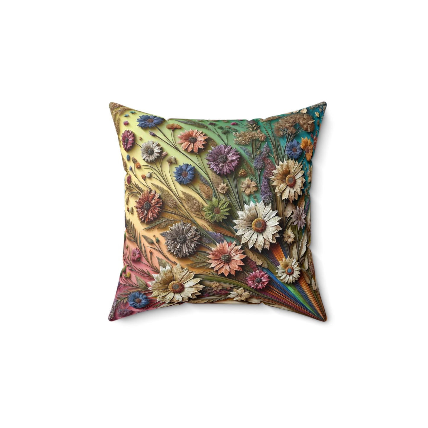 Spun Polyester Square Pillow