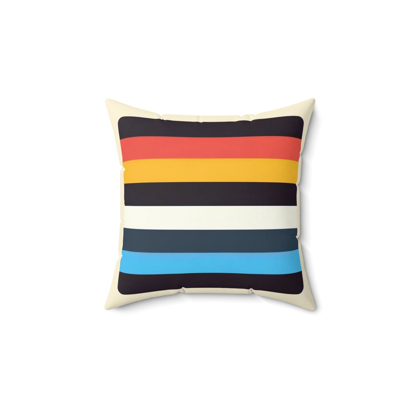 Spun Polyester Square Pillow