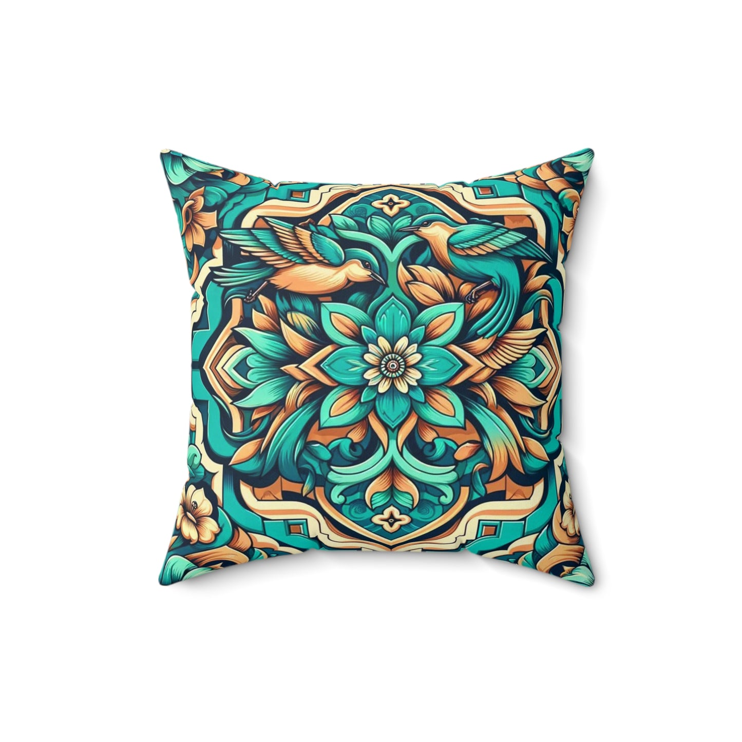 Spun Polyester Square Pillow