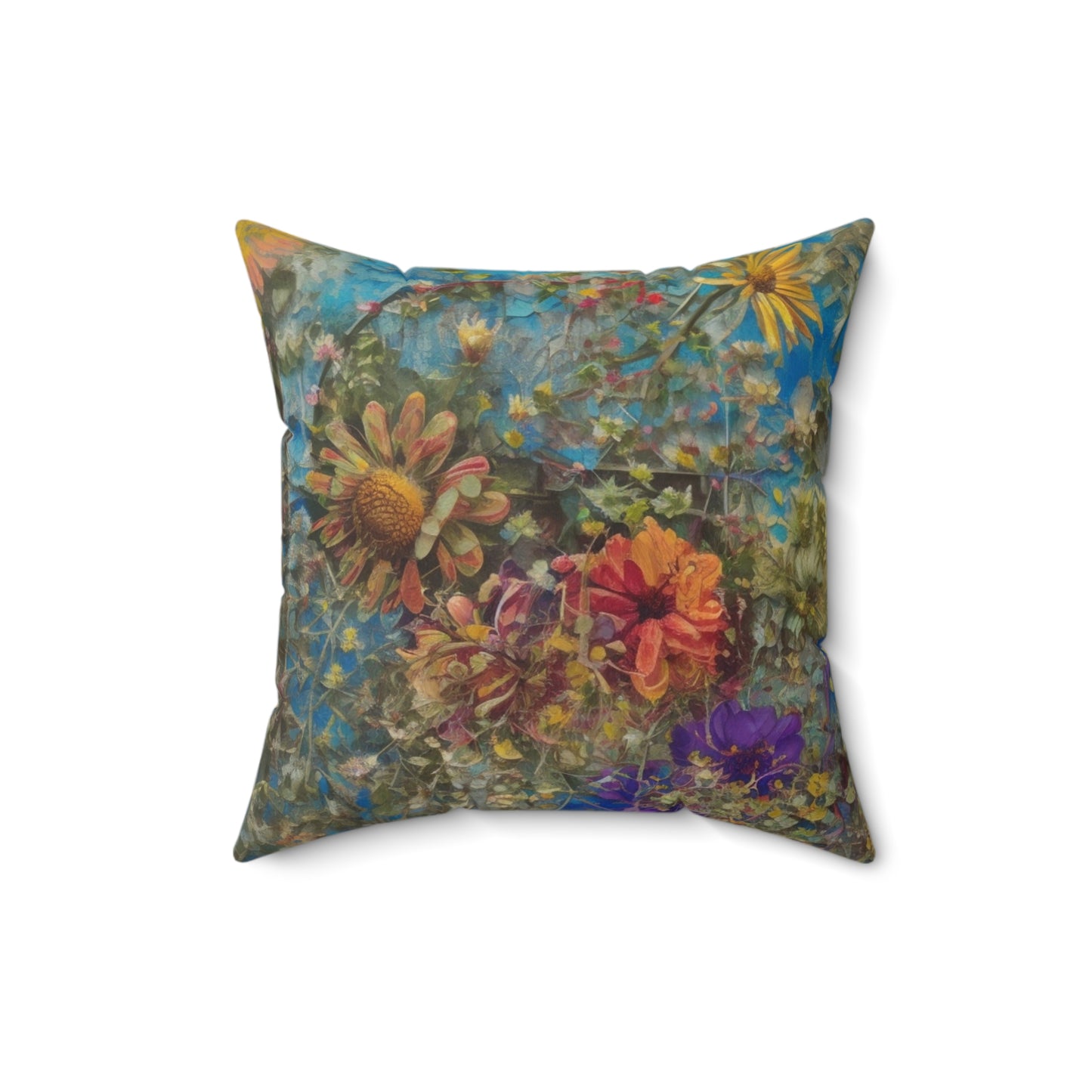 Spun Polyester Square Pillow