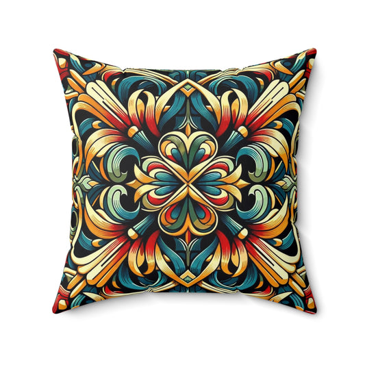 Spun Polyester Square Pillow