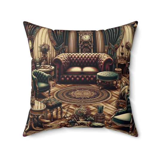 Spun Polyester Square Pillow