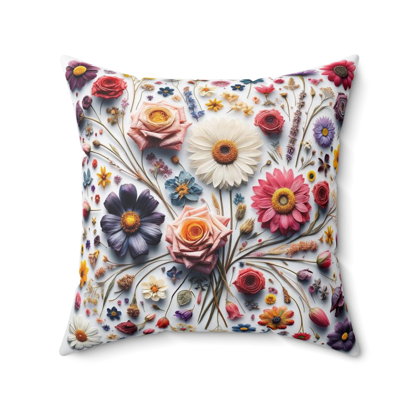 Spun Polyester Square Pillow