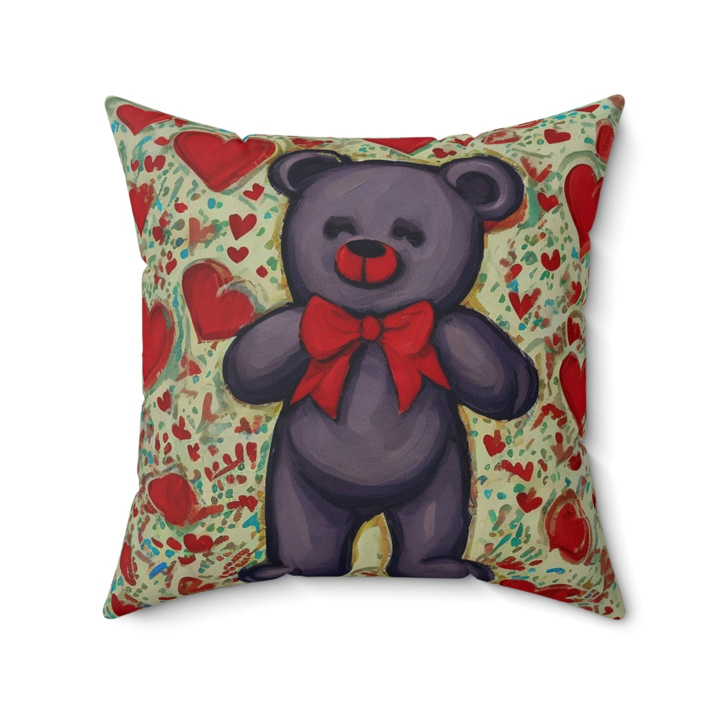 Spun Polyester Square Pillow