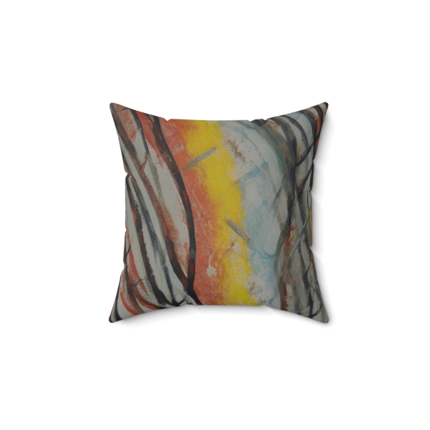 Spun Polyester Square Pillow