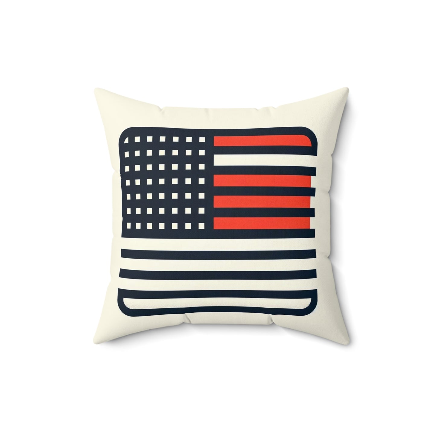 Spun Polyester Square Pillow