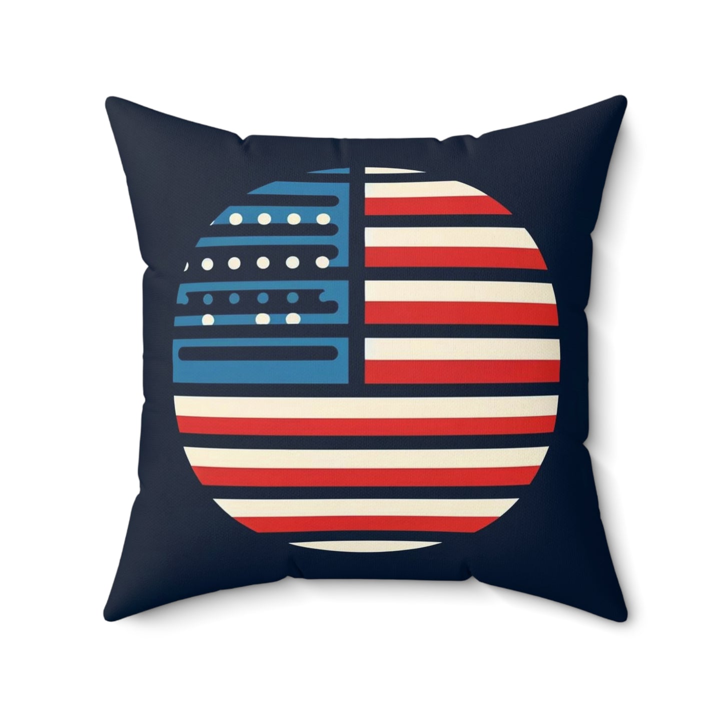 Spun Polyester Square Pillow
