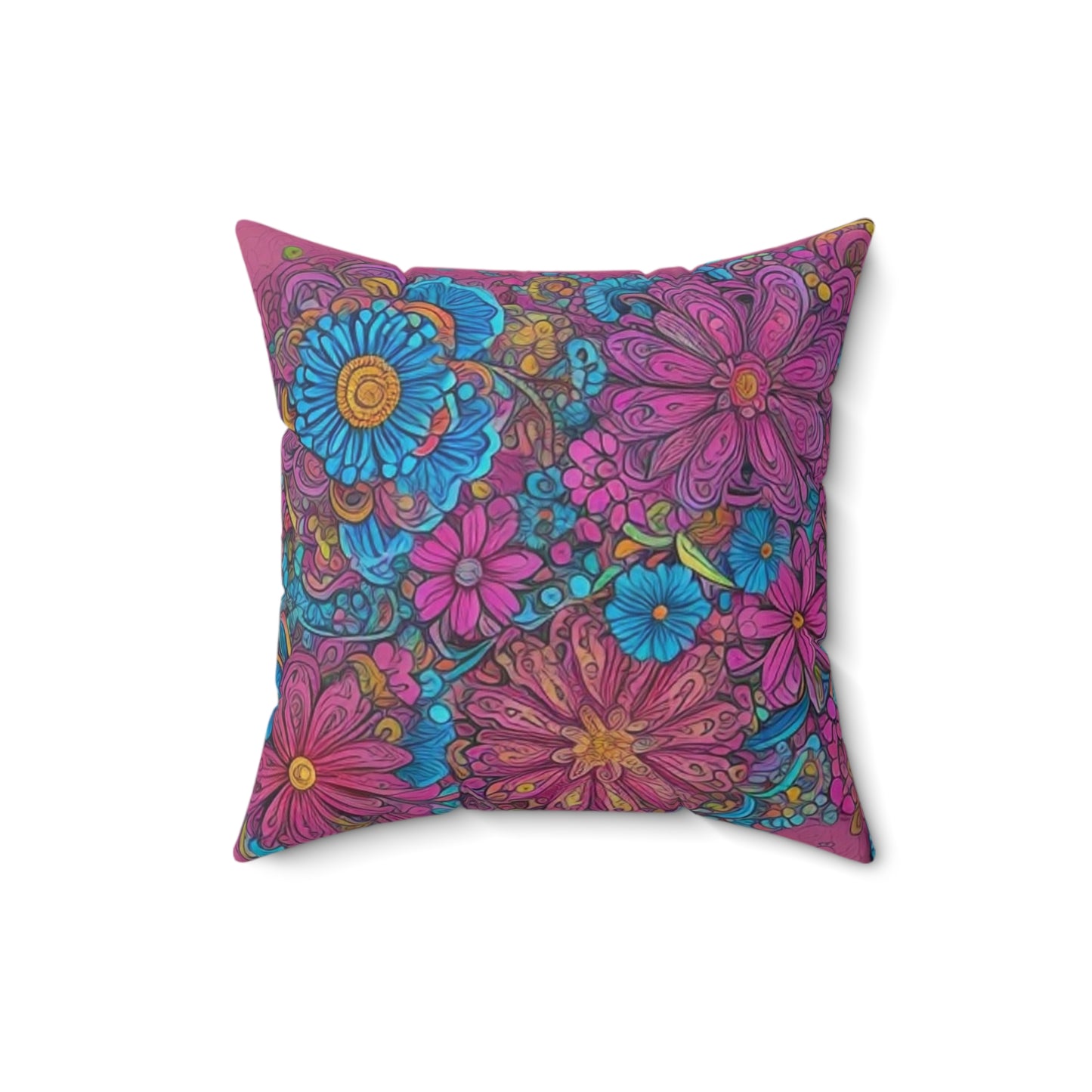 Spun Polyester Square Pillow
