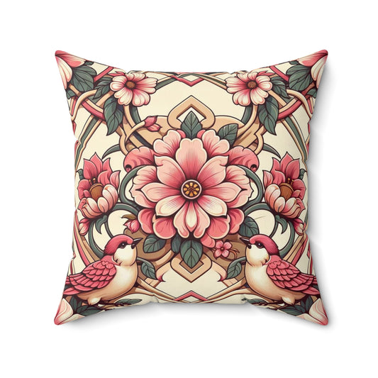 Spun Polyester Square Pillow