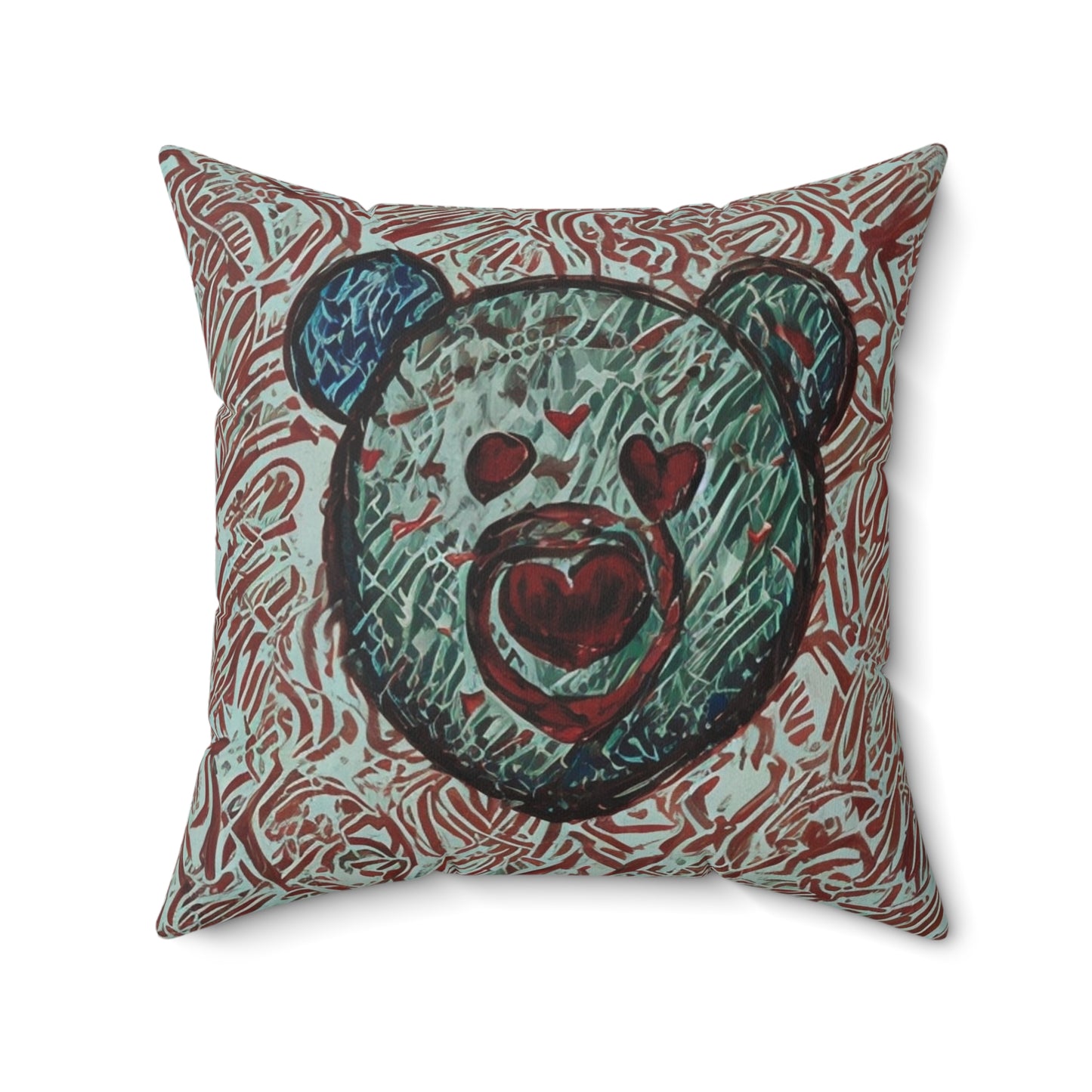 Spun Polyester Square Pillow