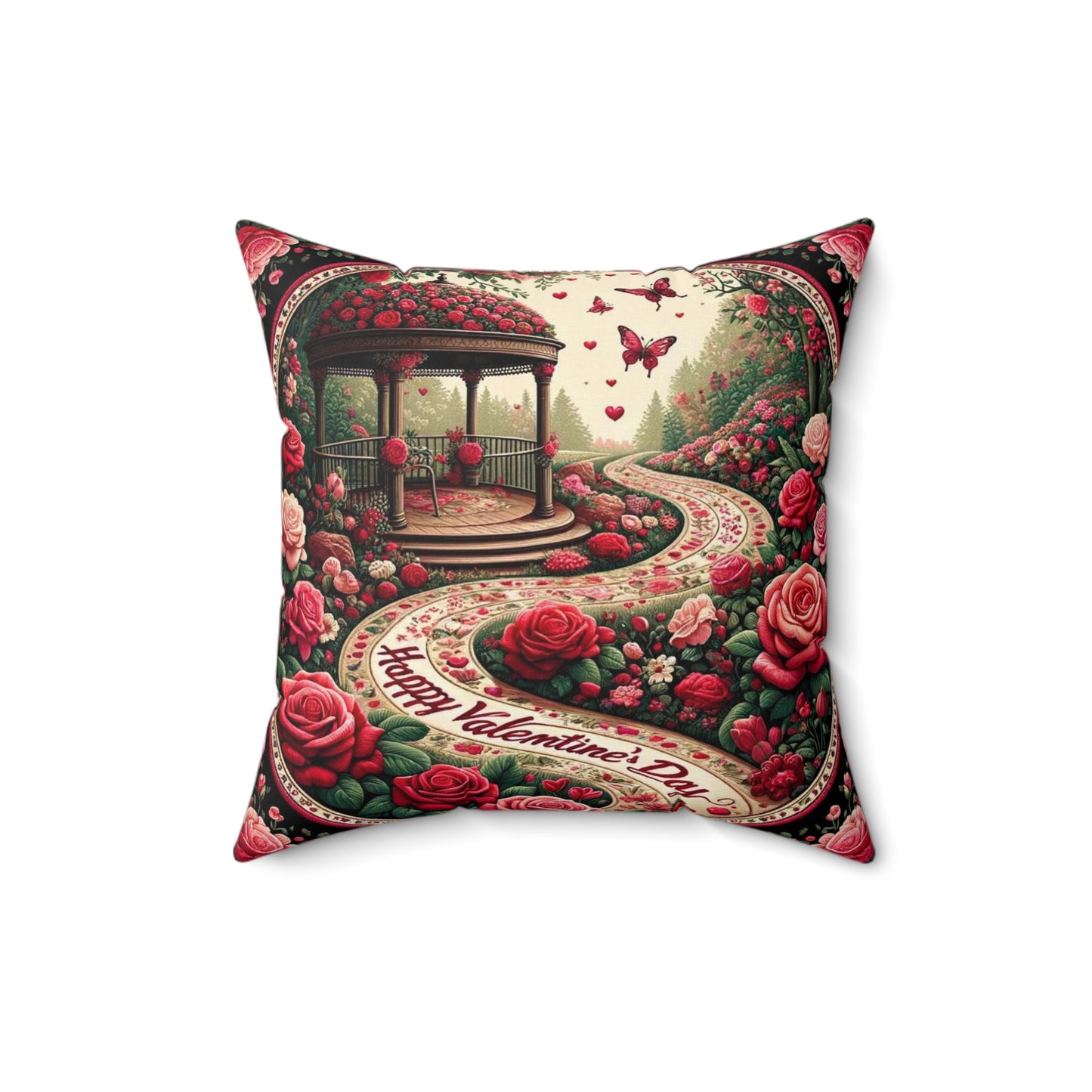 Spun Polyester Square Pillow