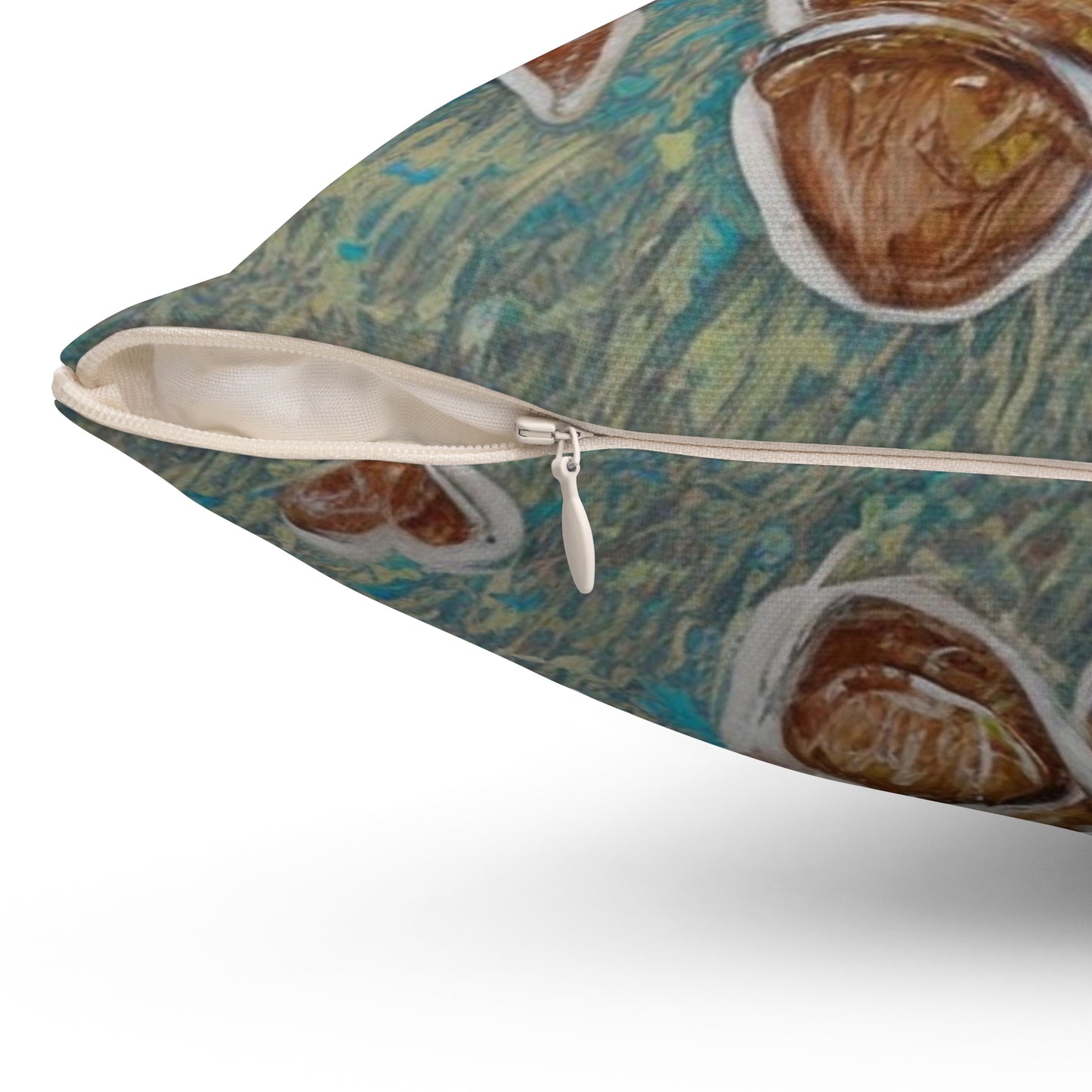 Spun Polyester Square Pillow