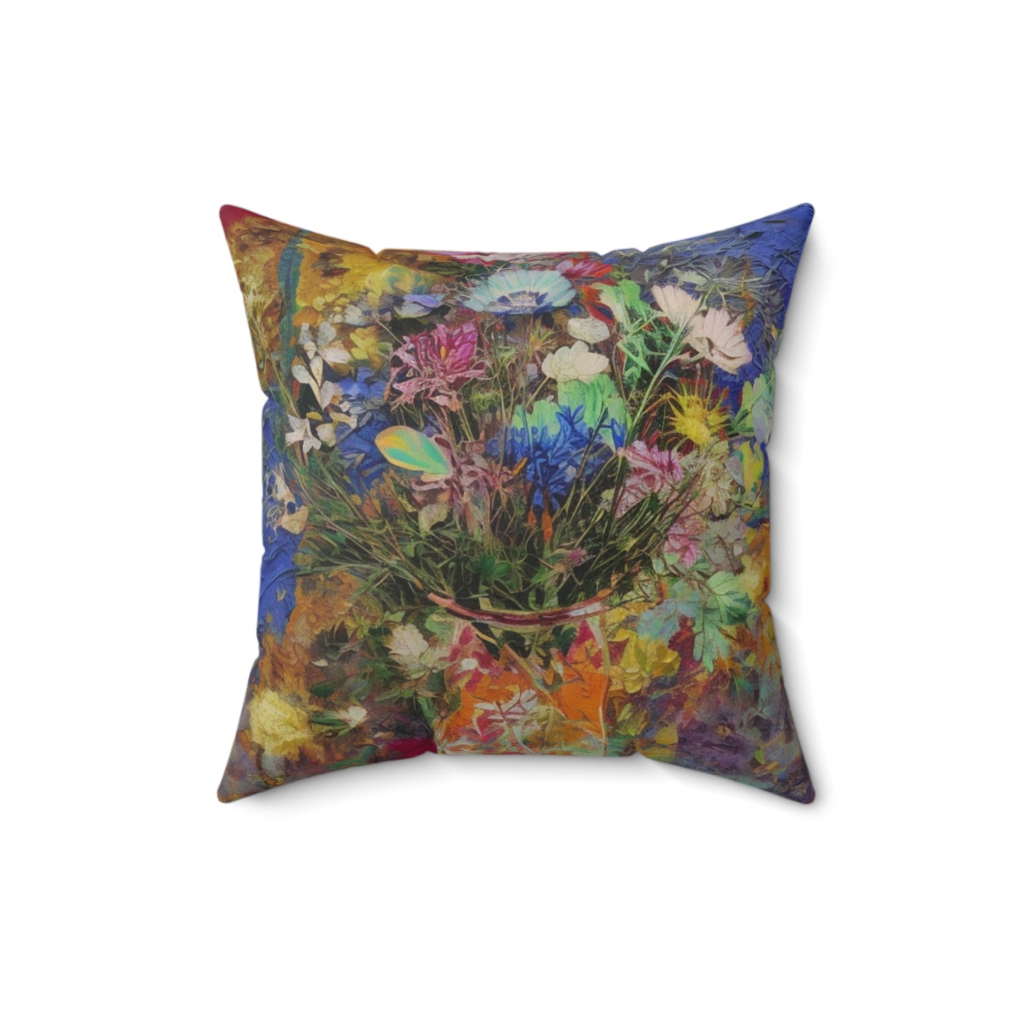 Spun Polyester Square Pillow
