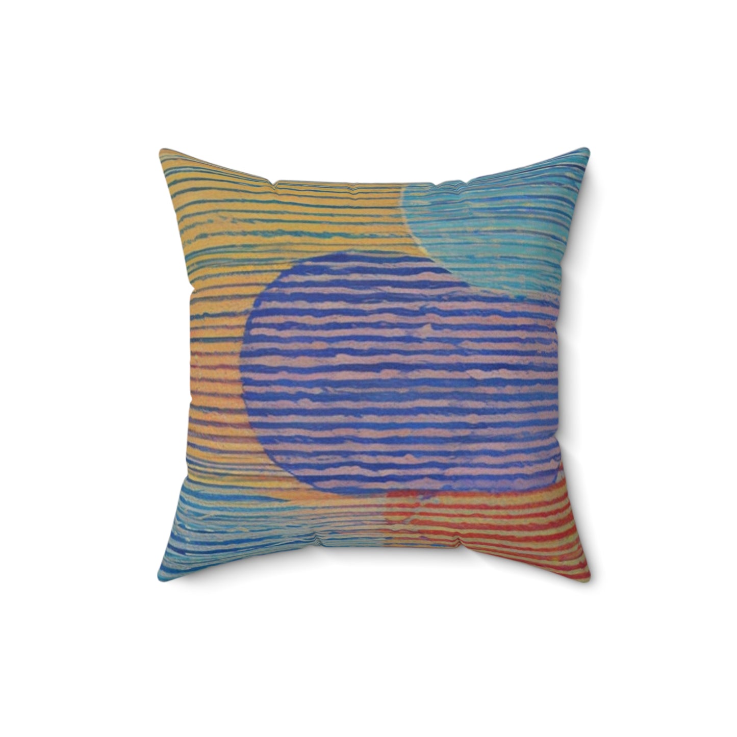 Spun Polyester Square Pillow