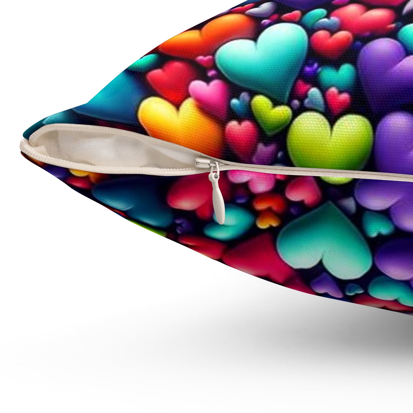 Spun Polyester Square Pillow