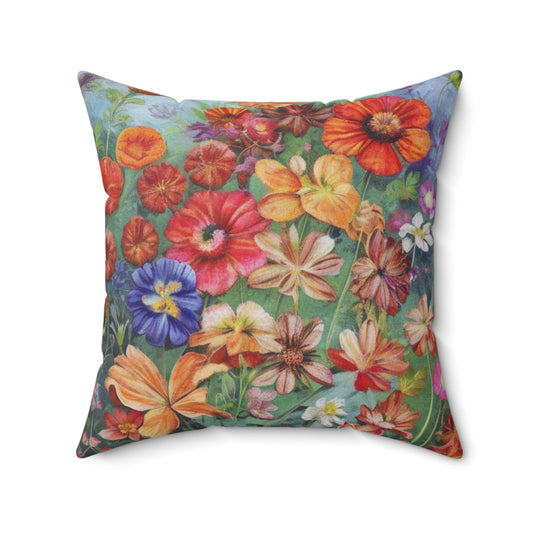 Spun Polyester Square Pillow