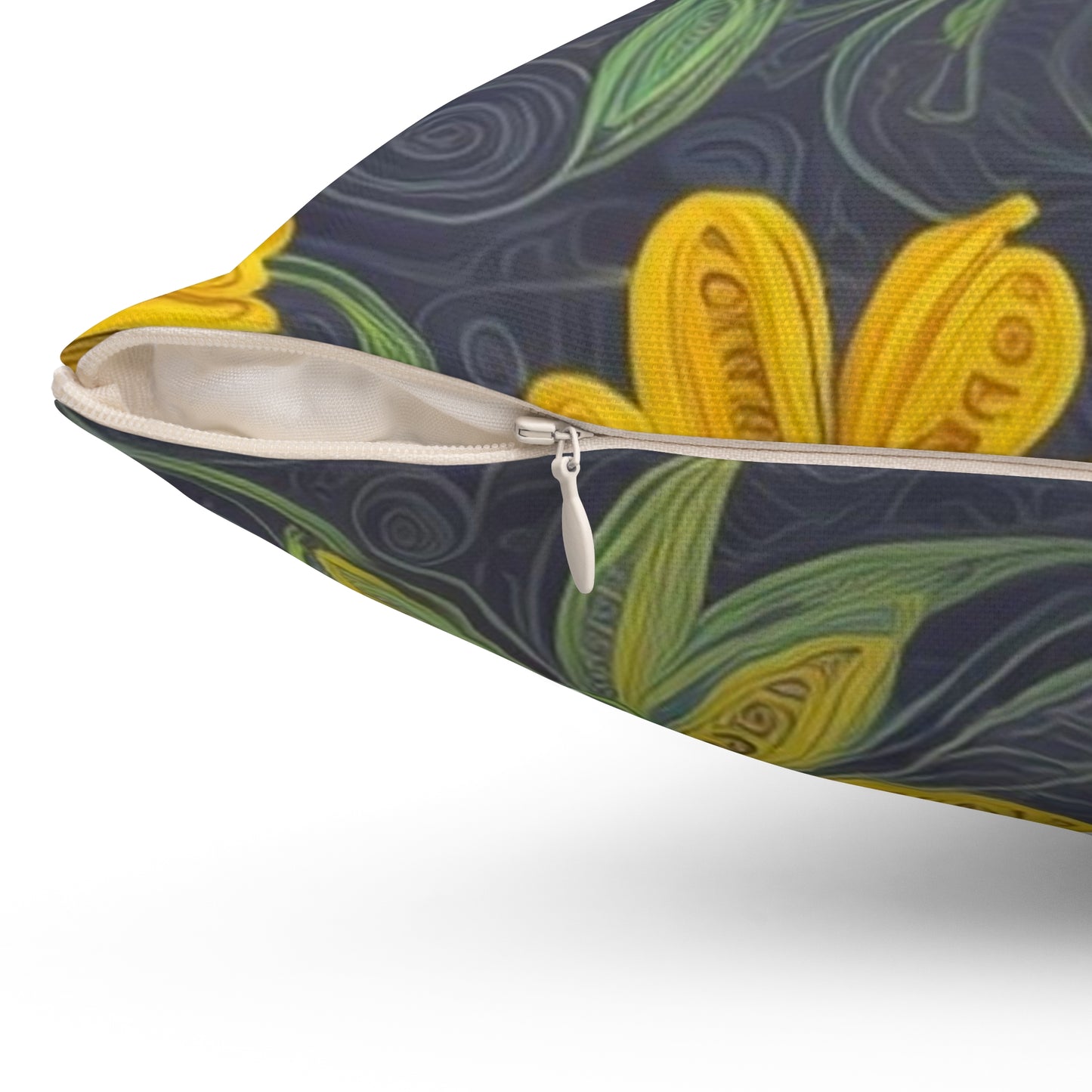 Spun Polyester Square Pillow