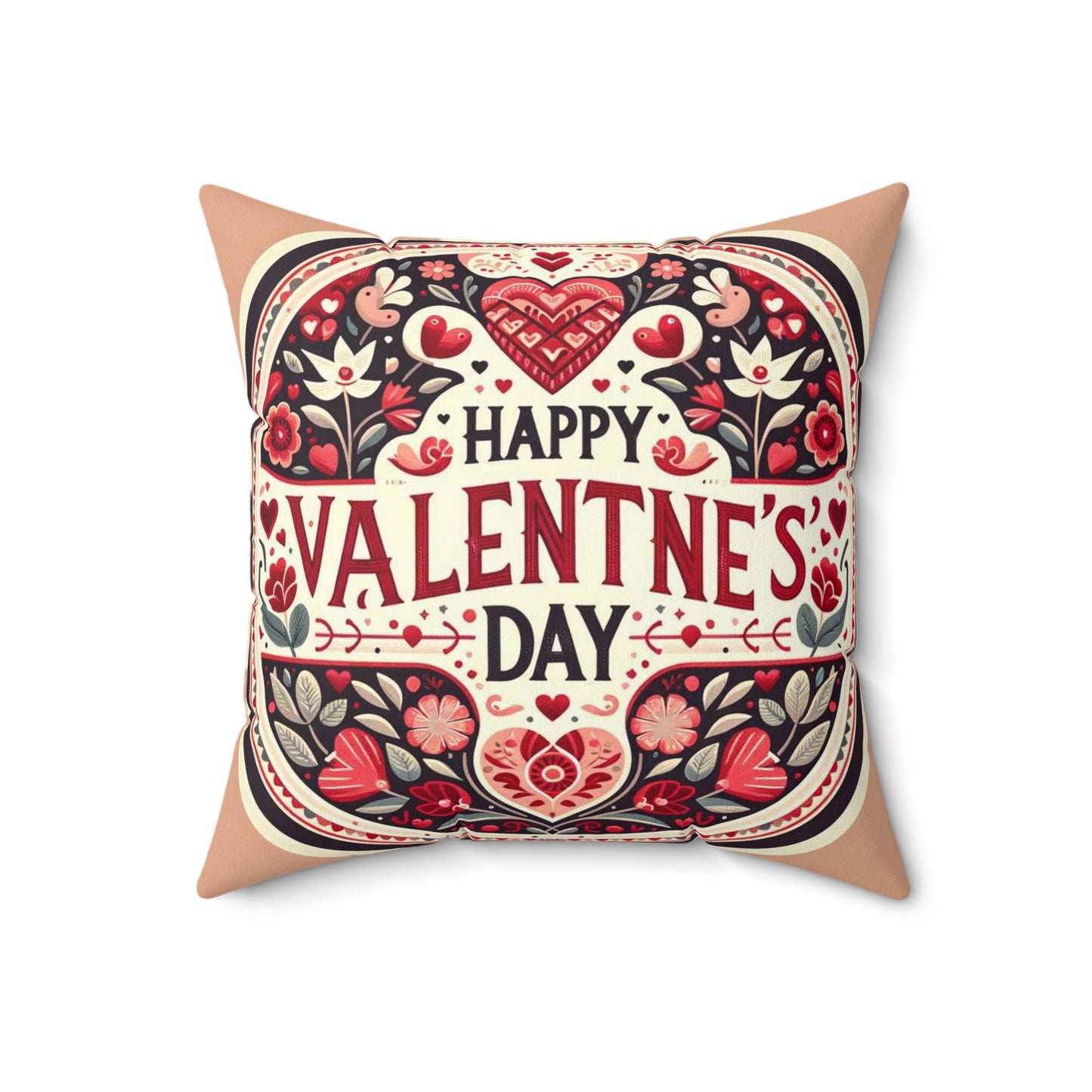 Spun Polyester Square Pillow