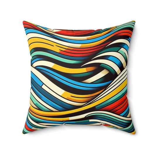 Spun Polyester Square Pillow