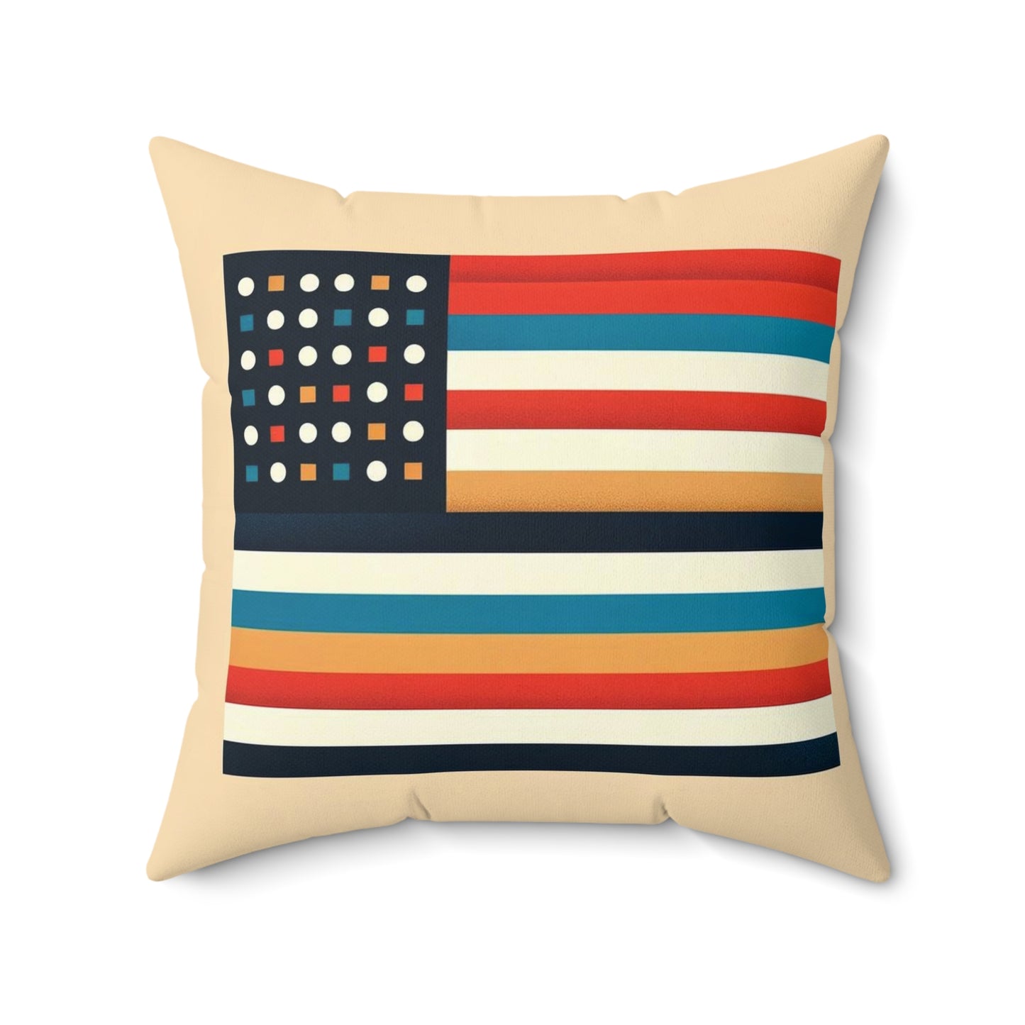 Spun Polyester Square Pillow