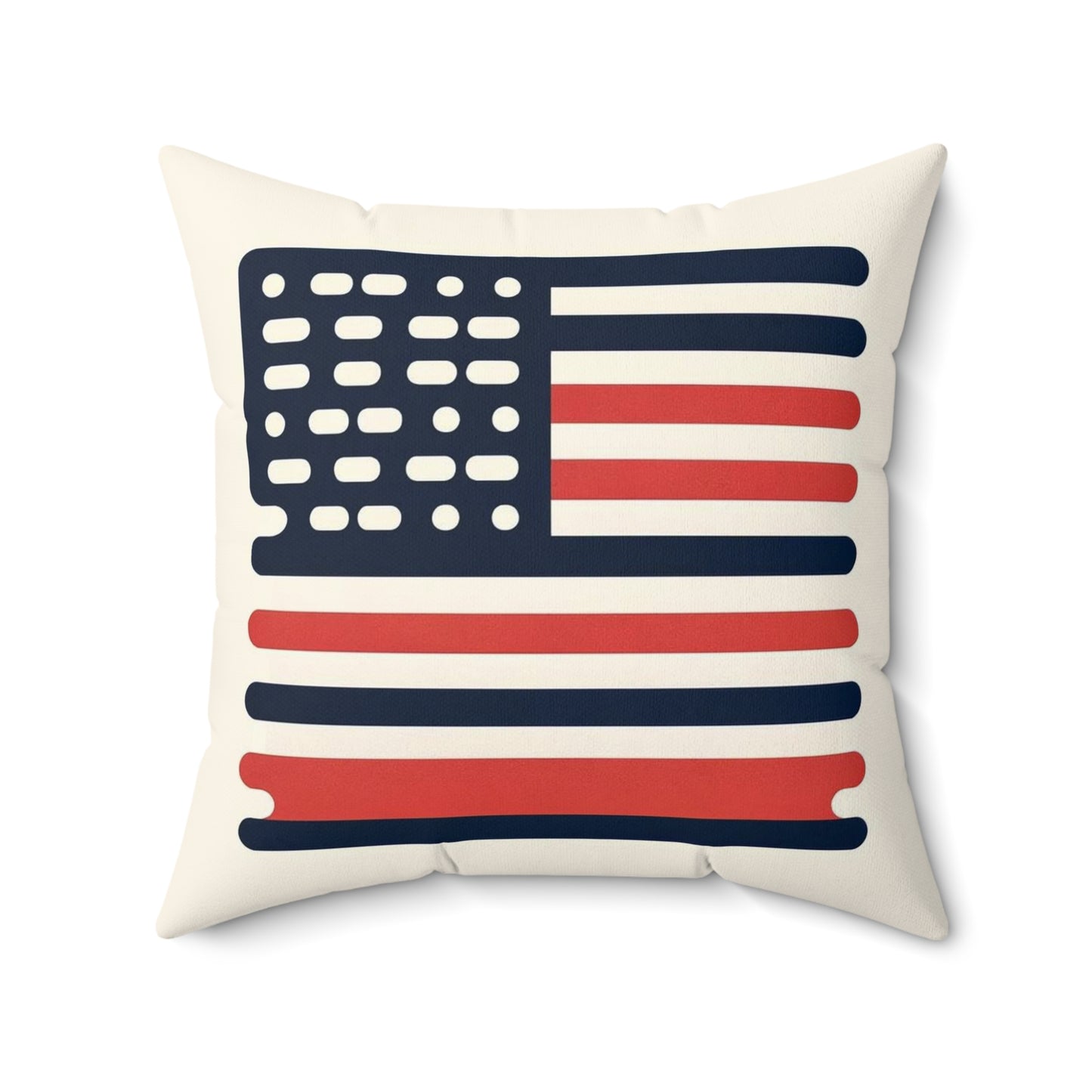 Spun Polyester Square Pillow