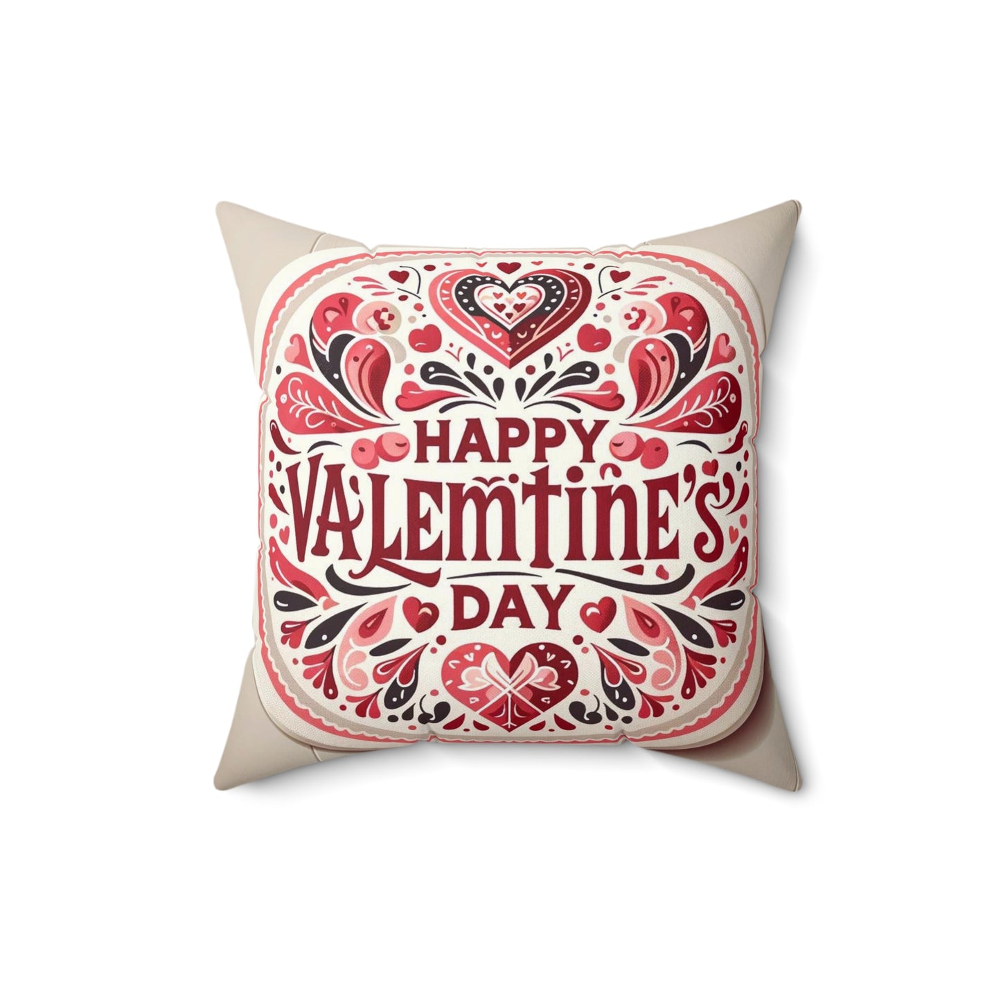 Spun Polyester Square Pillow