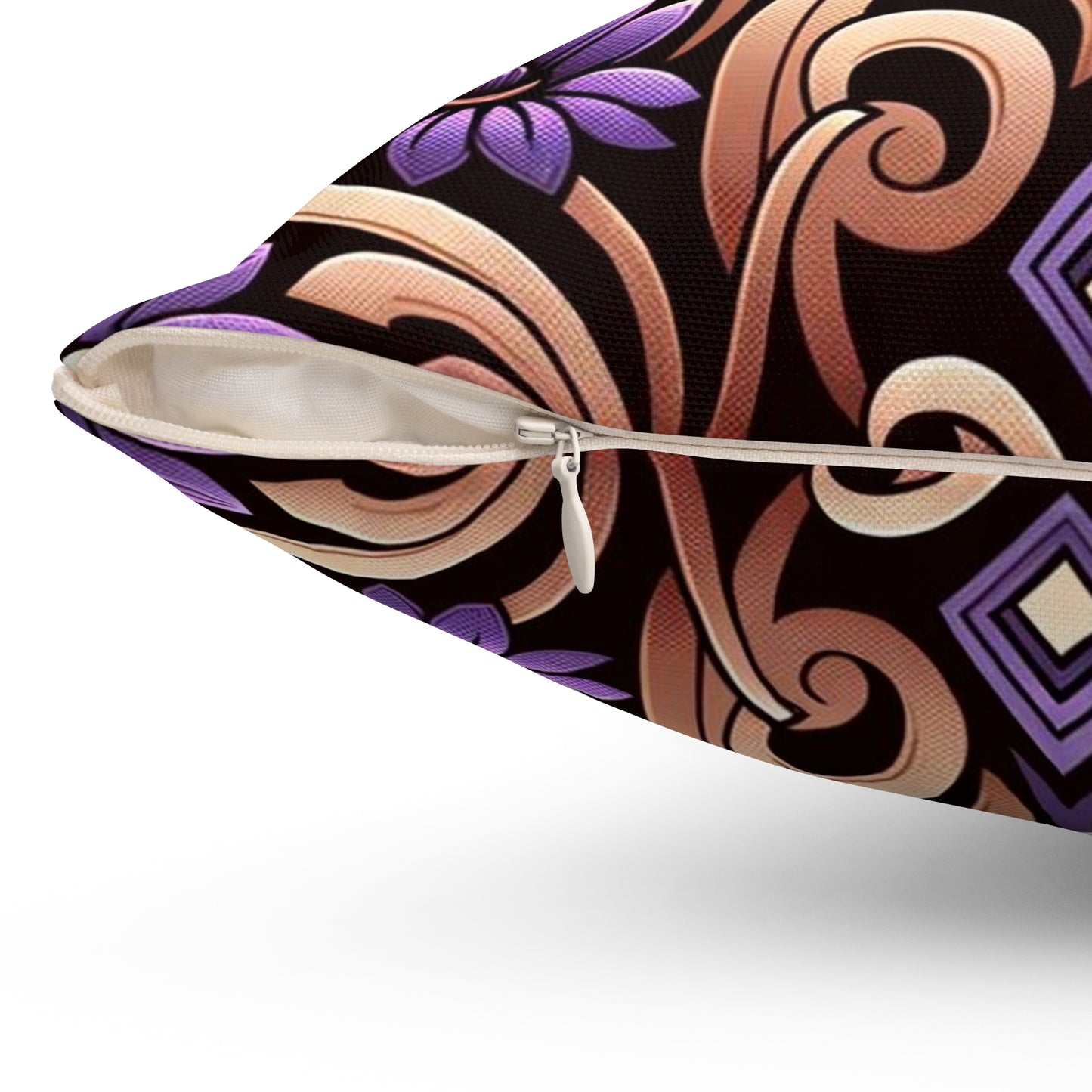 Spun Polyester Square Pillow