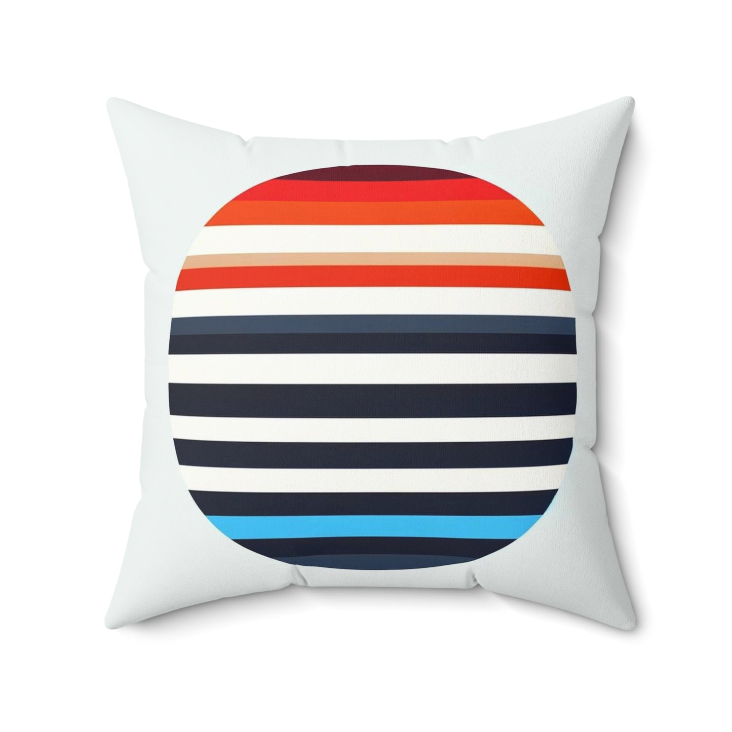 Spun Polyester Square Pillow