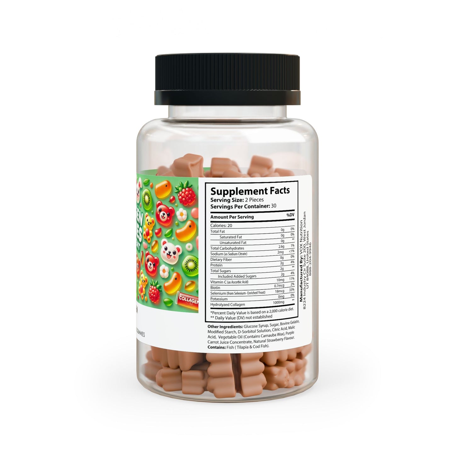 Collagen Gummies (60 Gummies) By Dr. Asad Ali Syed