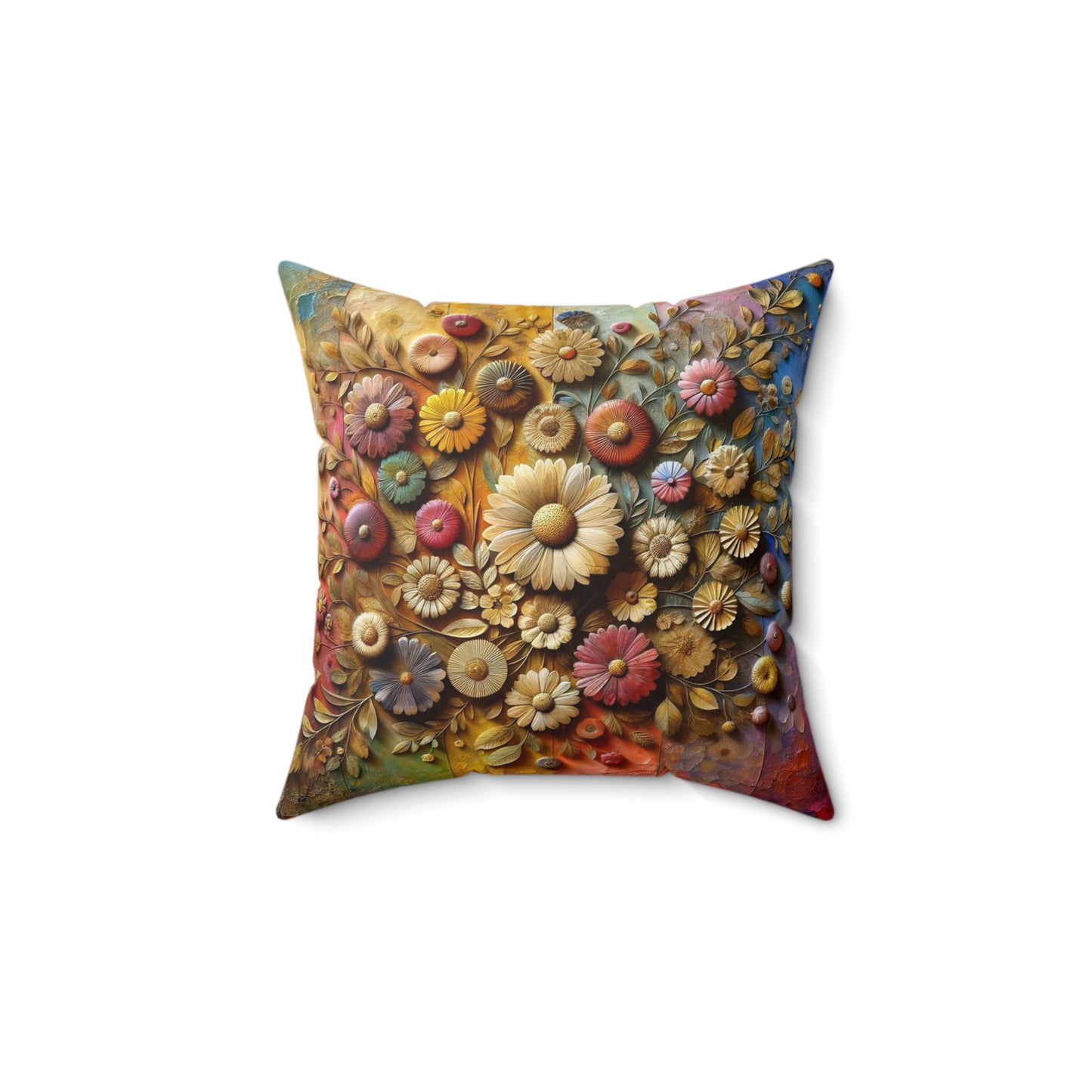 Spun Polyester Square Pillow