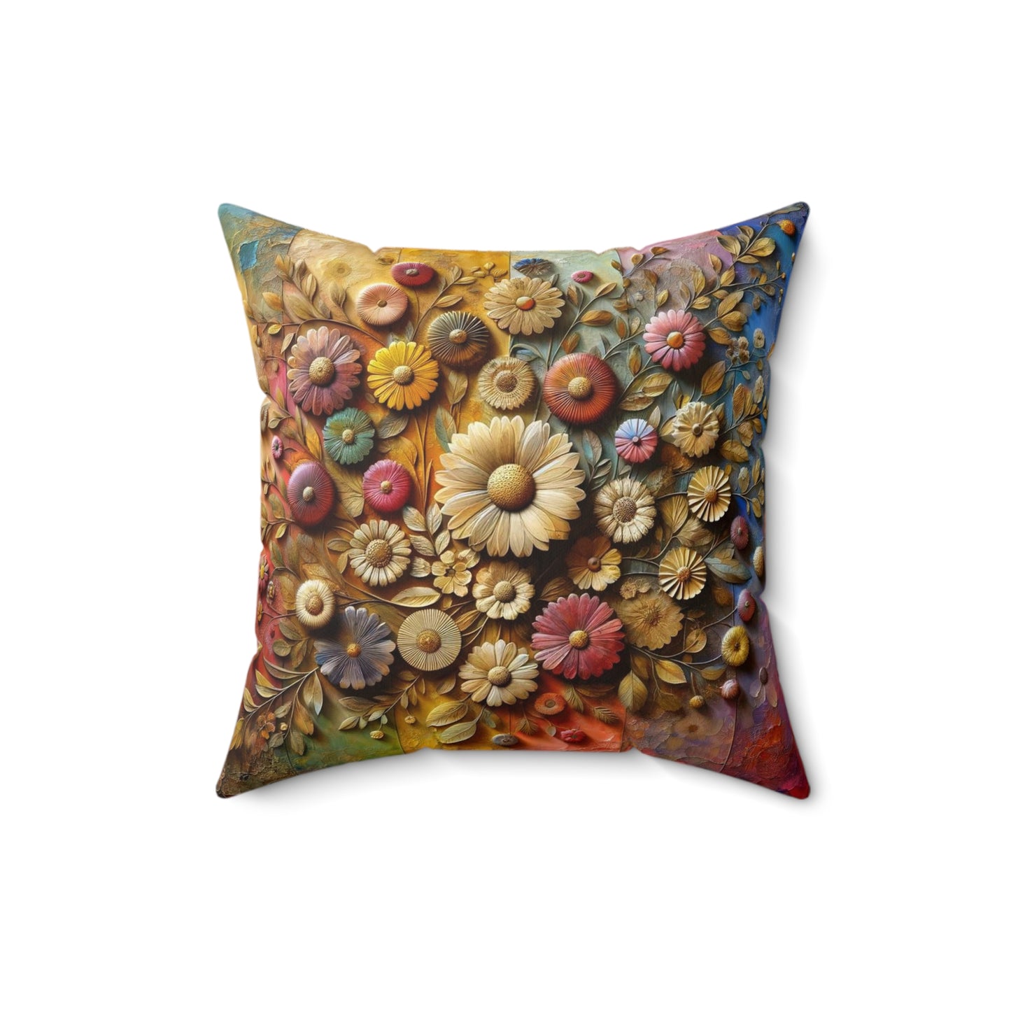 Spun Polyester Square Pillow