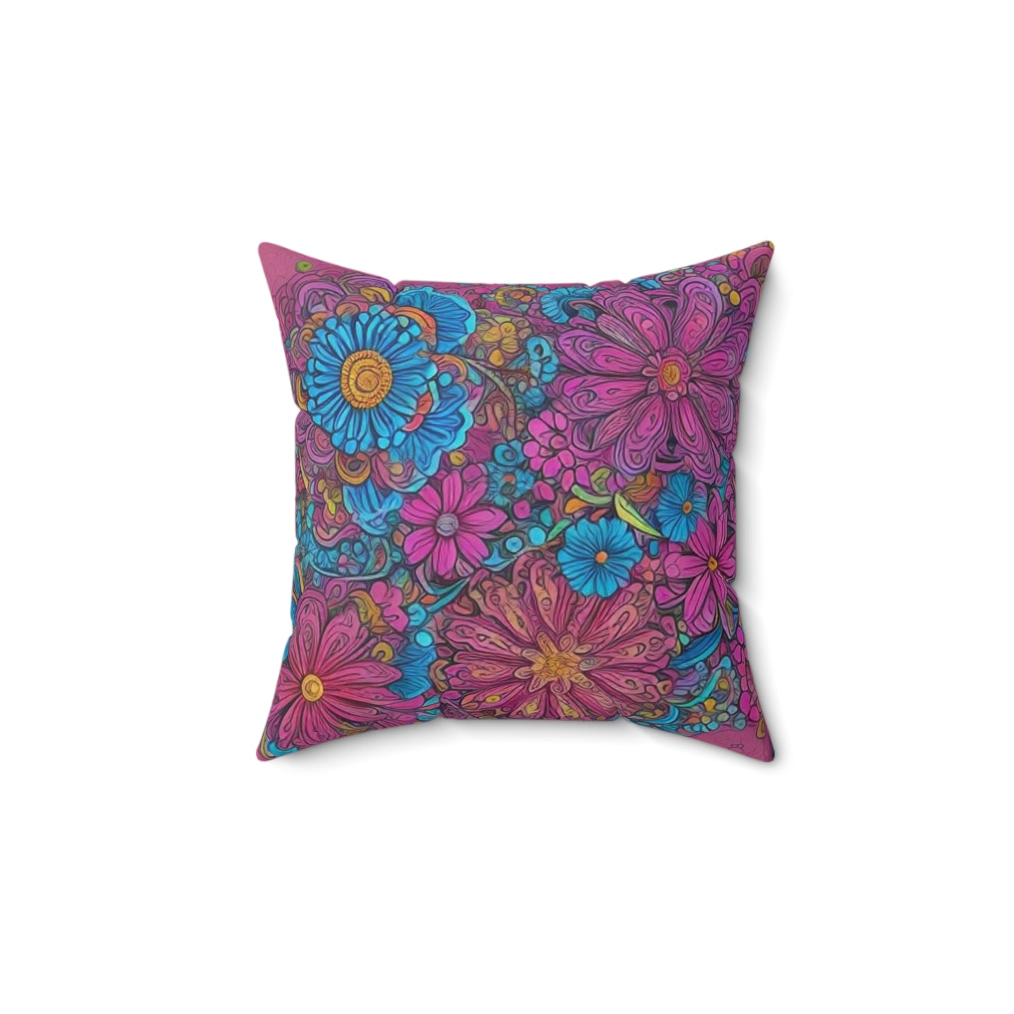 Spun Polyester Square Pillow