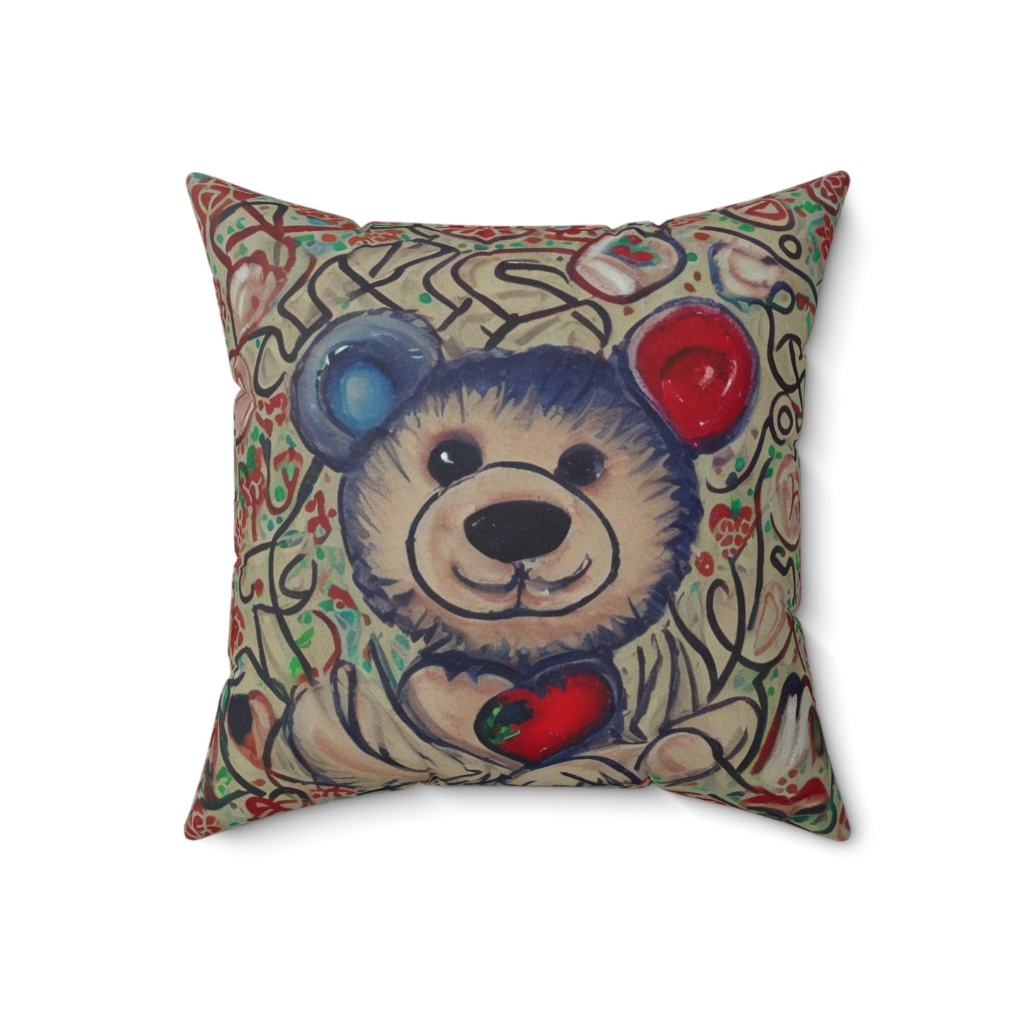 Spun Polyester Square Pillow