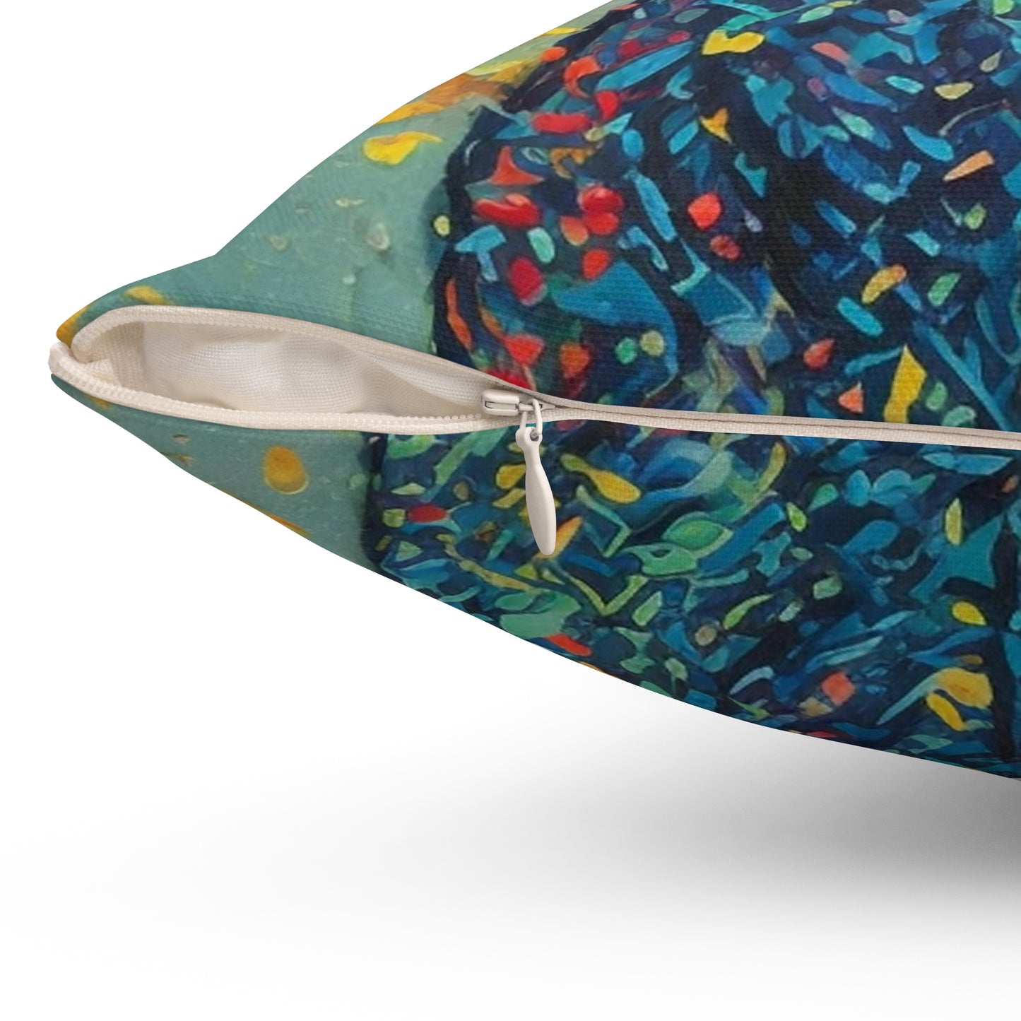 Spun Polyester Square Pillow