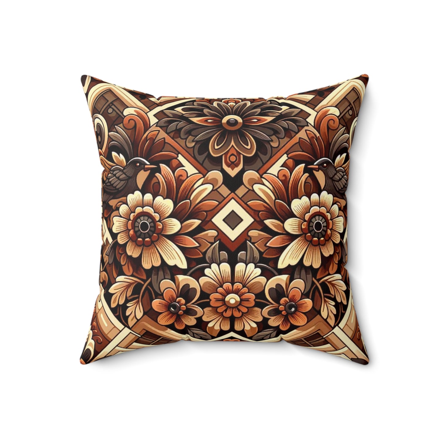 Spun Polyester Square Pillow
