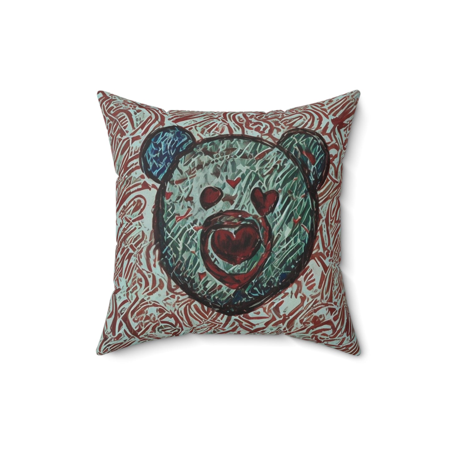 Spun Polyester Square Pillow