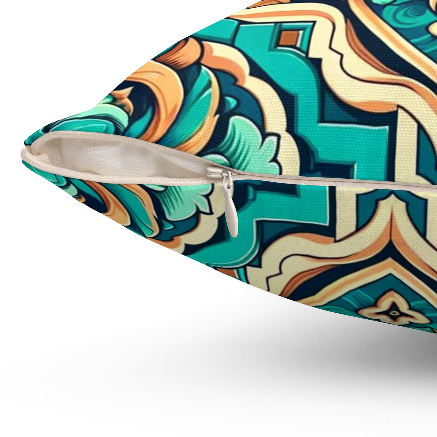 Spun Polyester Square Pillow