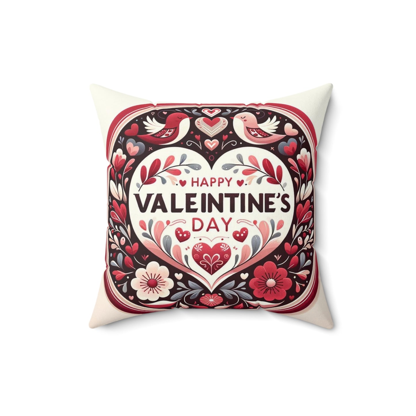 Spun Polyester Square Pillow