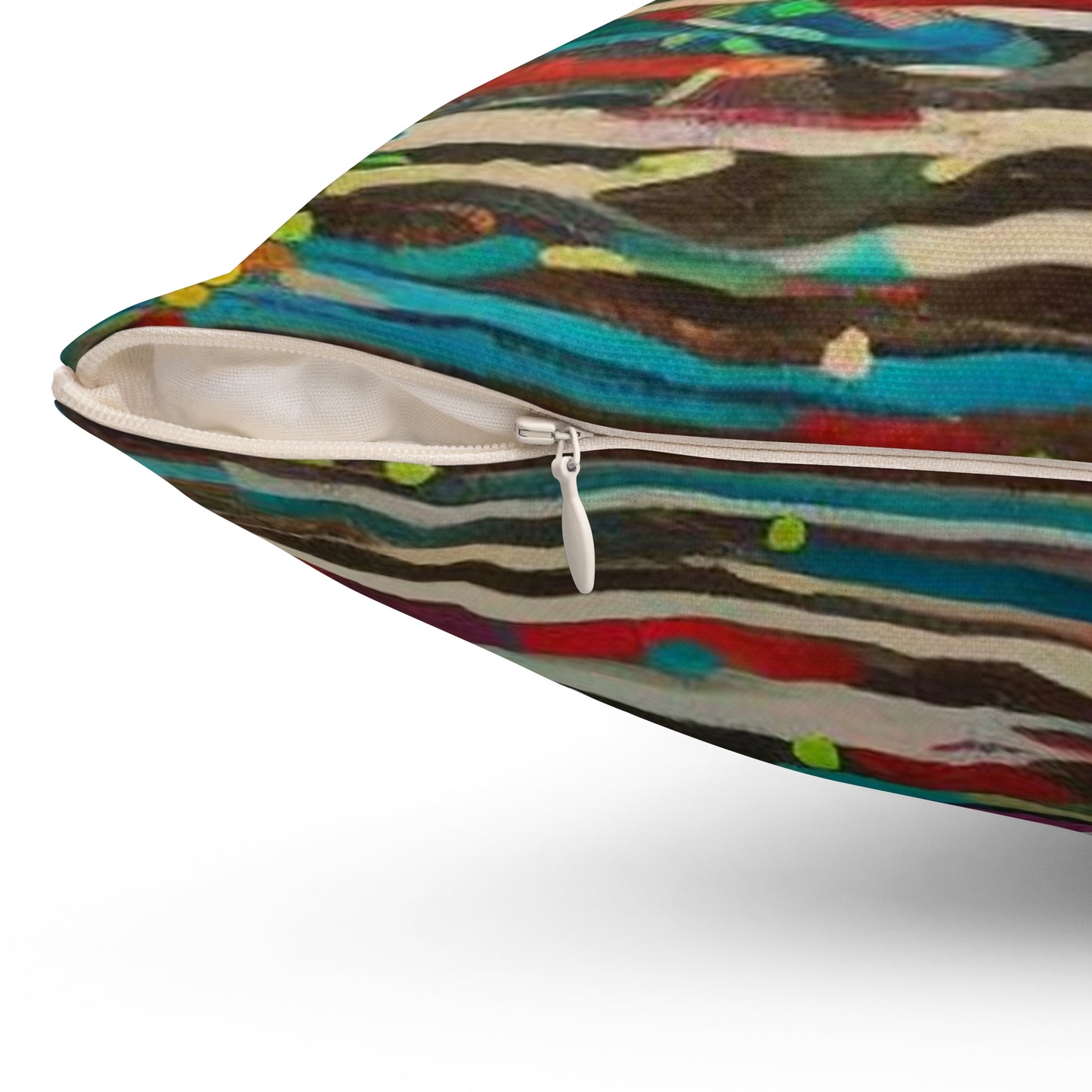 Spun Polyester Square Pillow