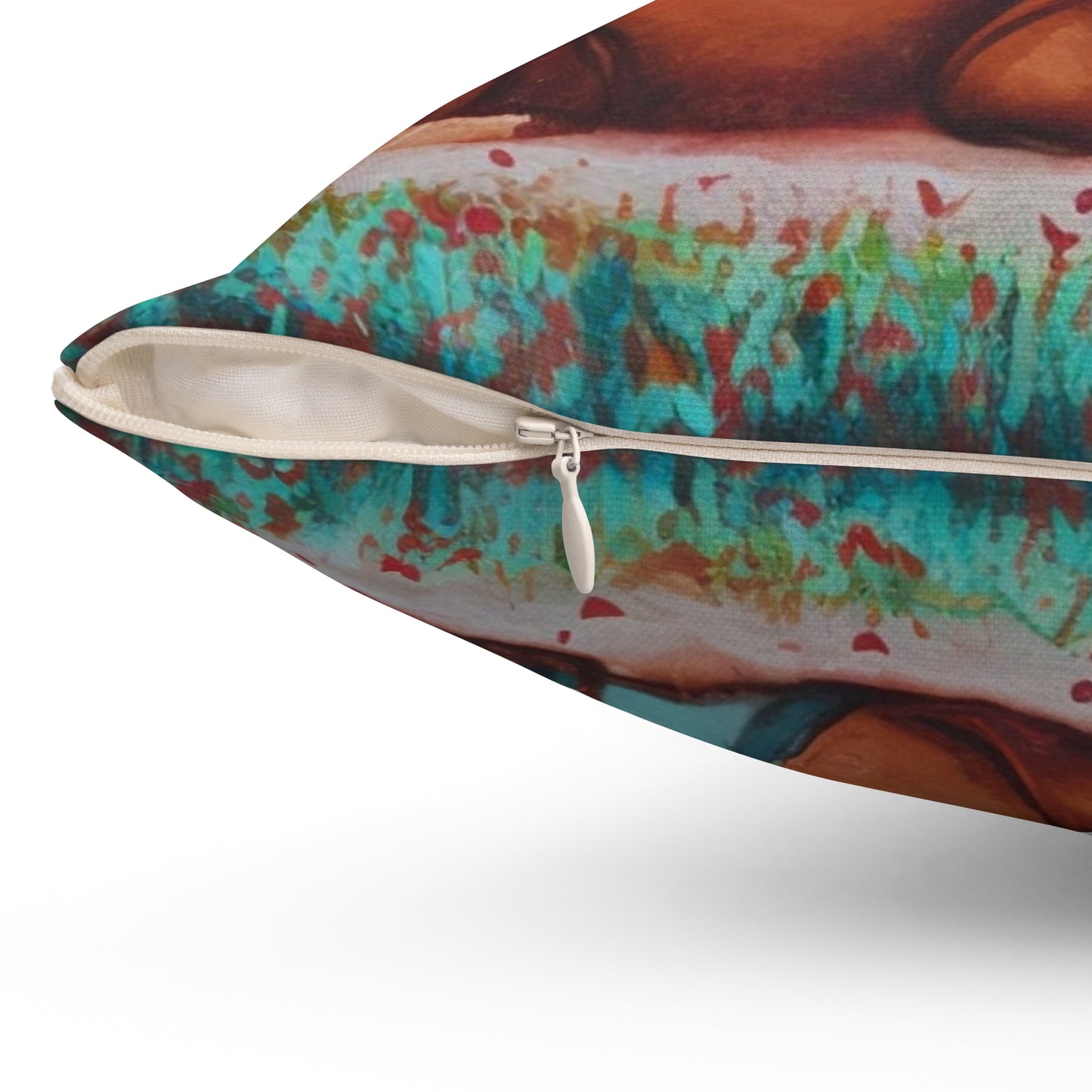 Spun Polyester Square Pillow