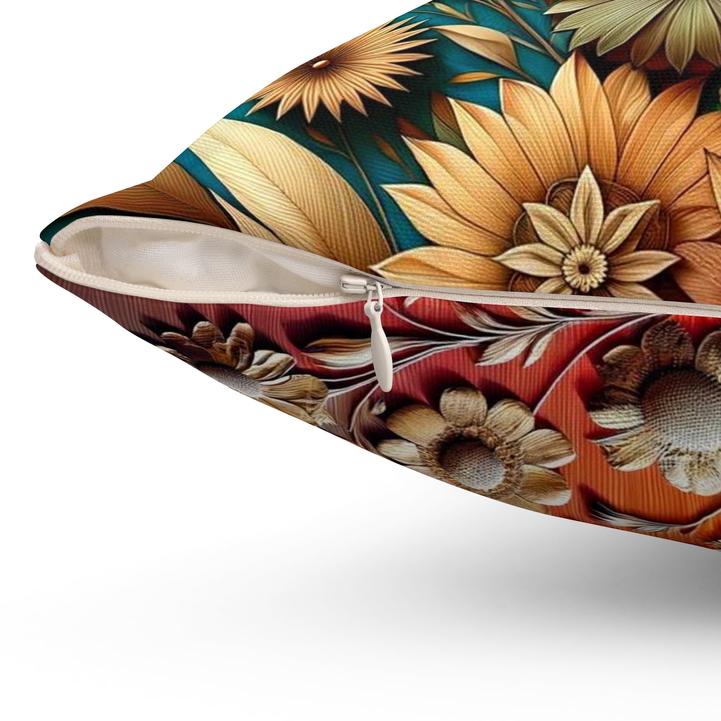 Spun Polyester Square Pillow