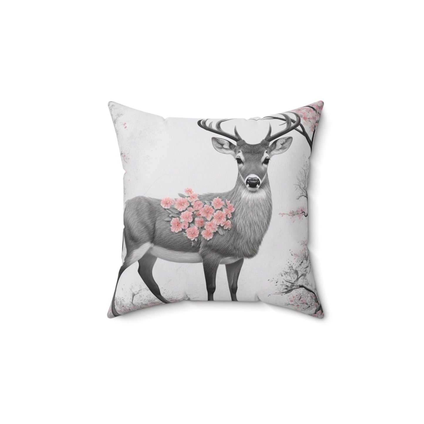Spun Polyester Square Pillow