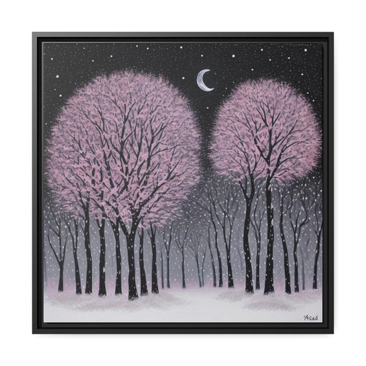 Matte Canvas, Black Frame