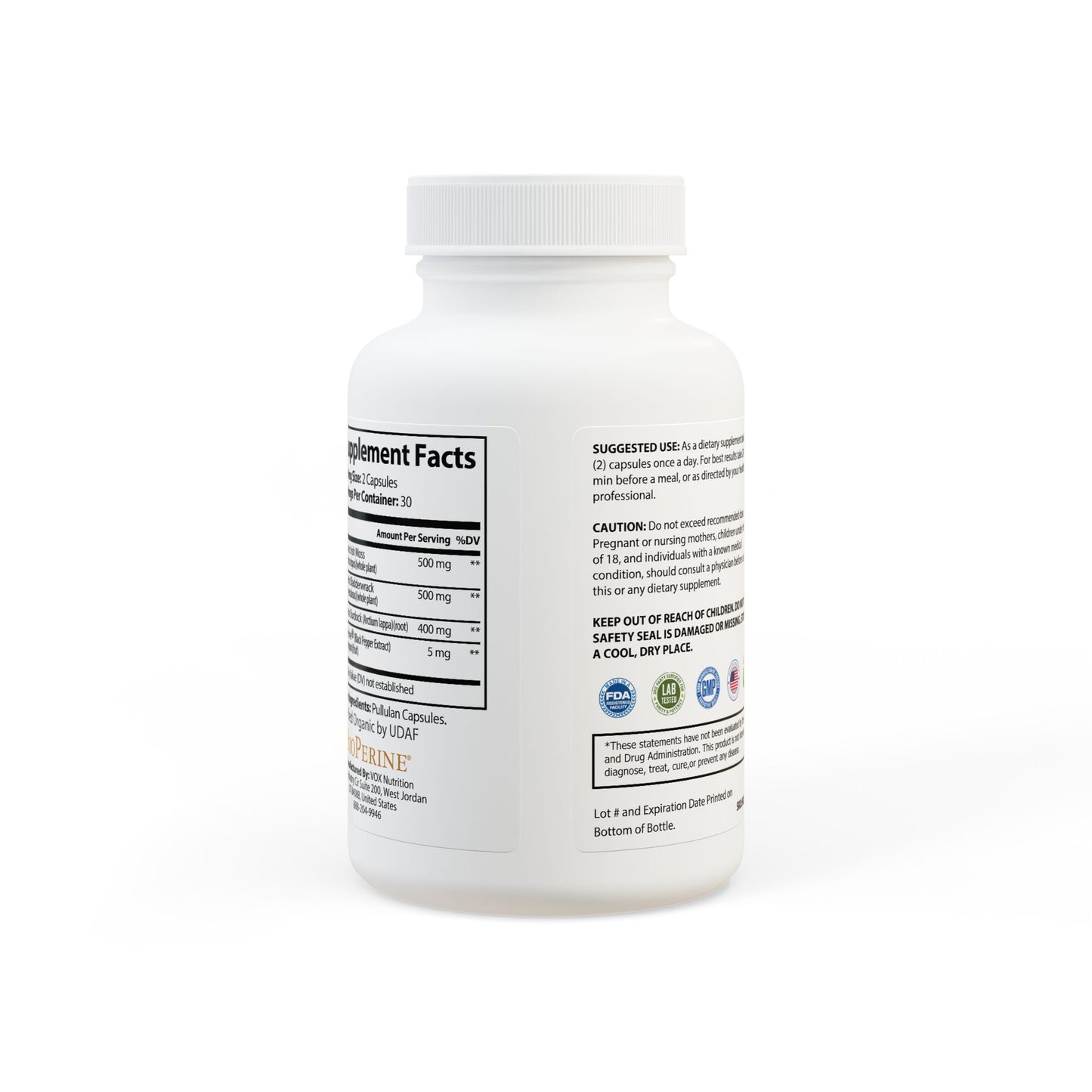 Sea Moss Supplement (60 Capsules) By Dr. Asad Ali Syed