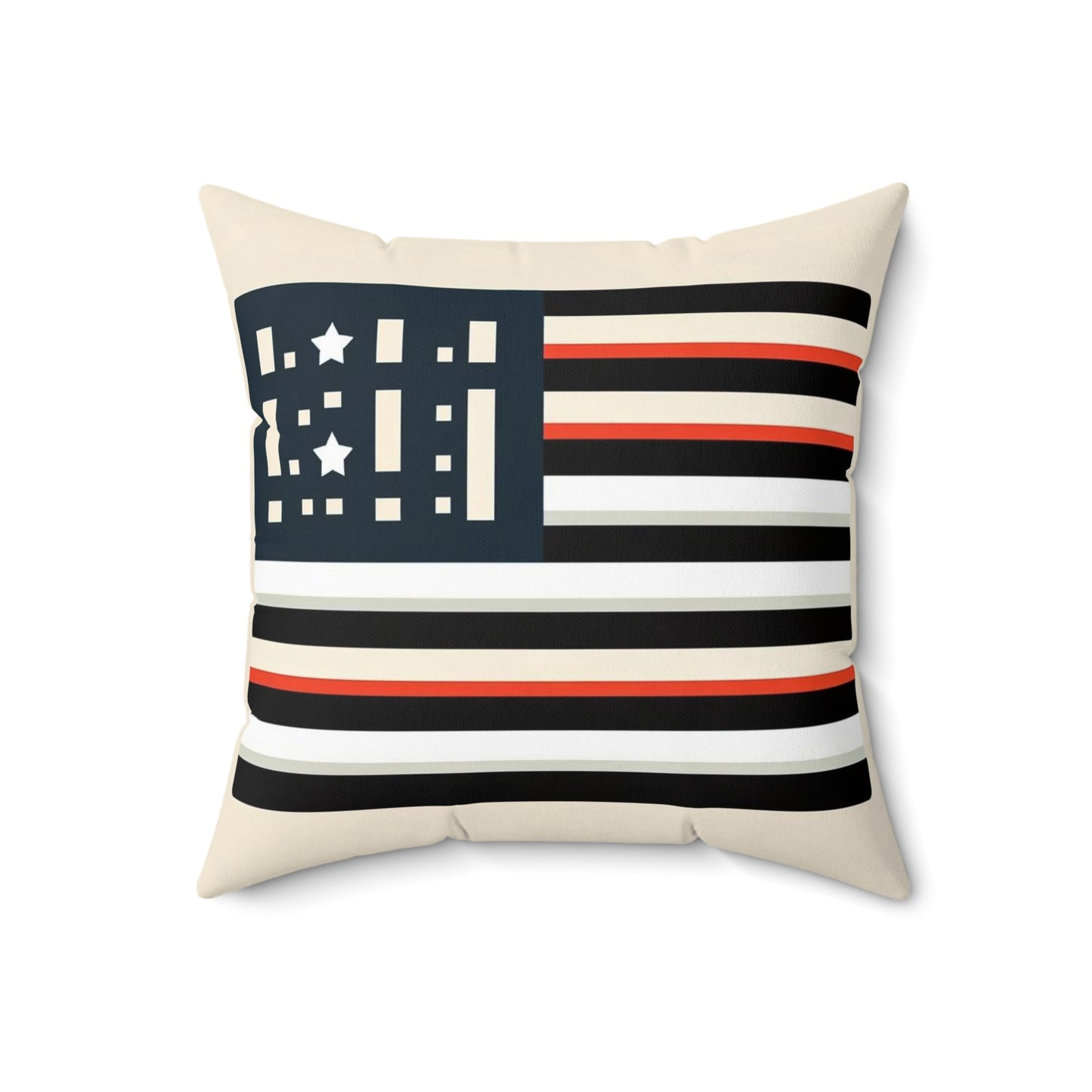 Spun Polyester Square Pillow