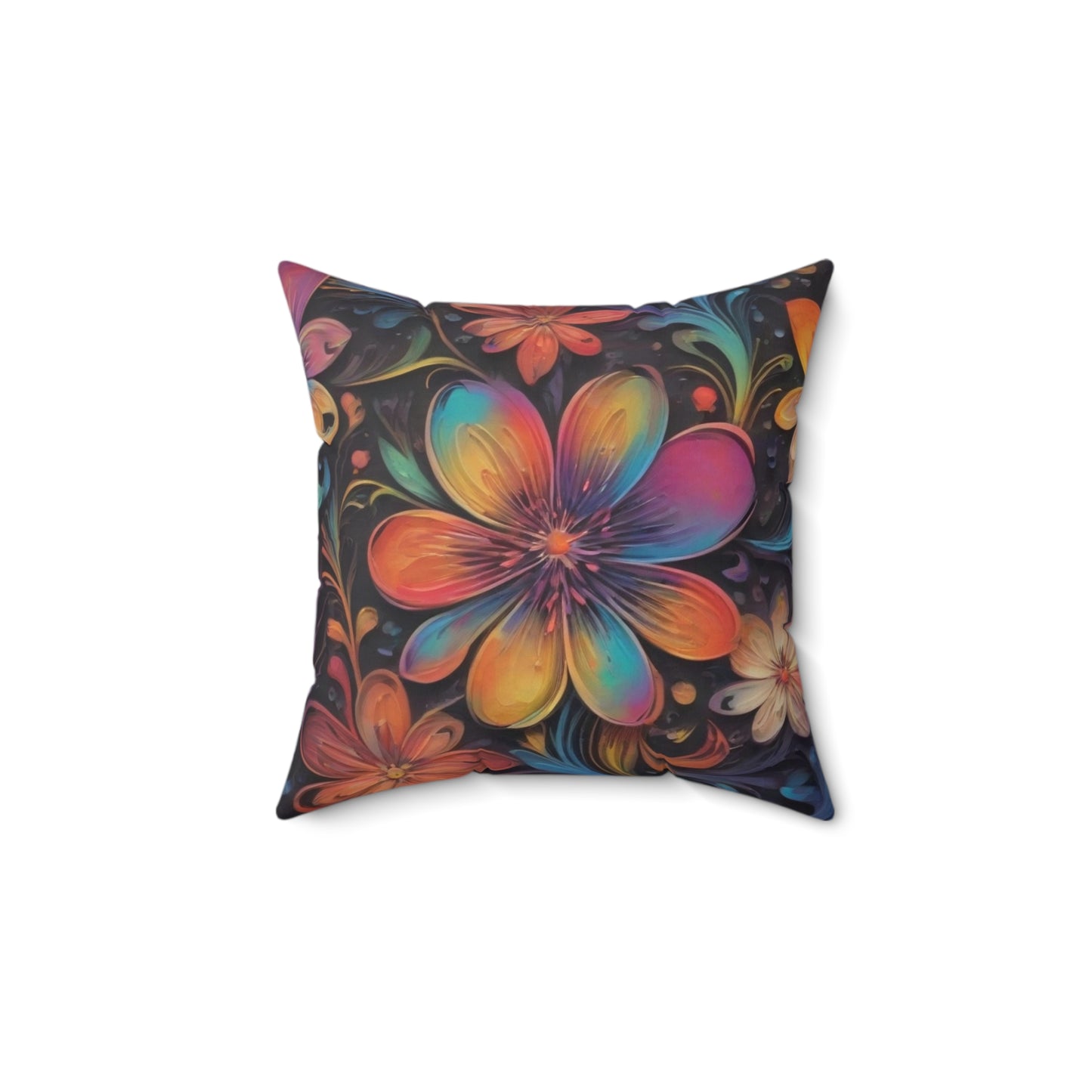 Spun Polyester Square Pillow