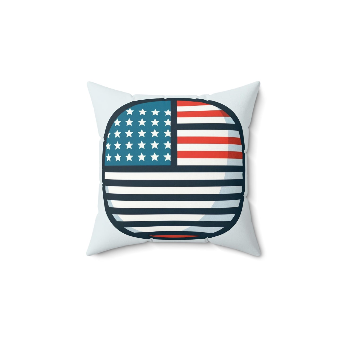 Spun Polyester Square Pillow